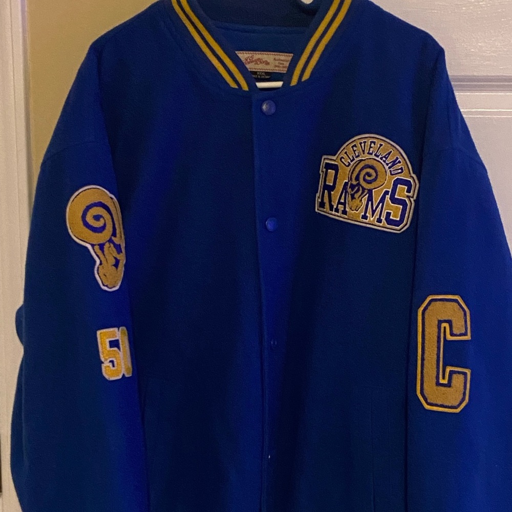 Throwback Rams Jacket. XXXL